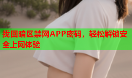 找回暗区禁网APP密码，轻松解锁安全上网体验