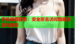 手机暗网探索：安全匿名访问隐藏资源与信息