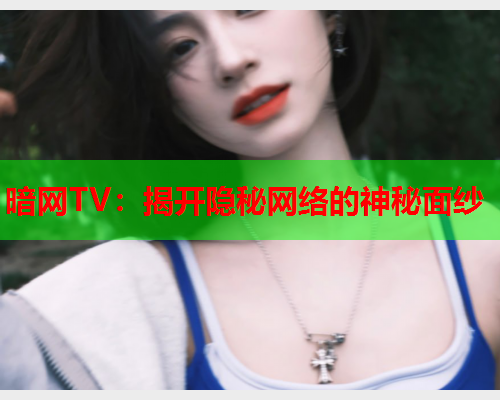 暗网TV：揭开隐秘网络的神秘面纱